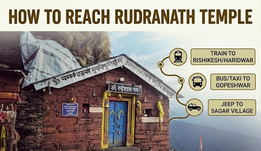 2026 में रुद्रनाथ मंदिर कैसे पहुंचगे - नए विकल्प