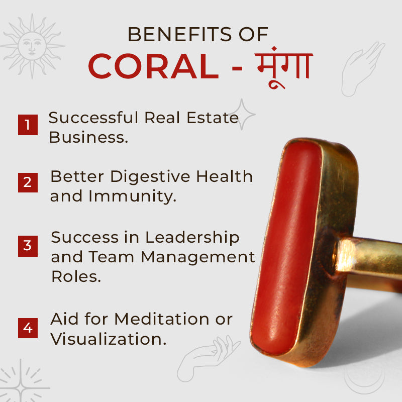 Red Stone Ring Meaning Moonga Red Coral Stone Meaning Red Moonga